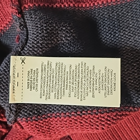 Ralph Lauren Polo Big Boys' Striped Patchwork Cotton Cardigan - Picture 10 of 12